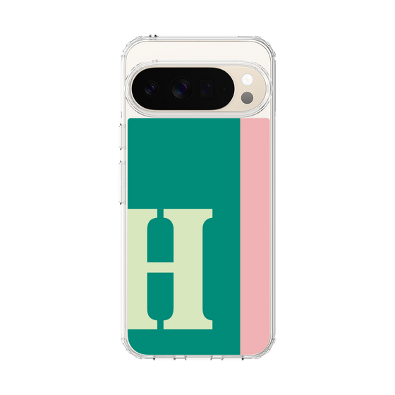 スリムプロテクションケース［ オリジナル - initial color line - H green ］