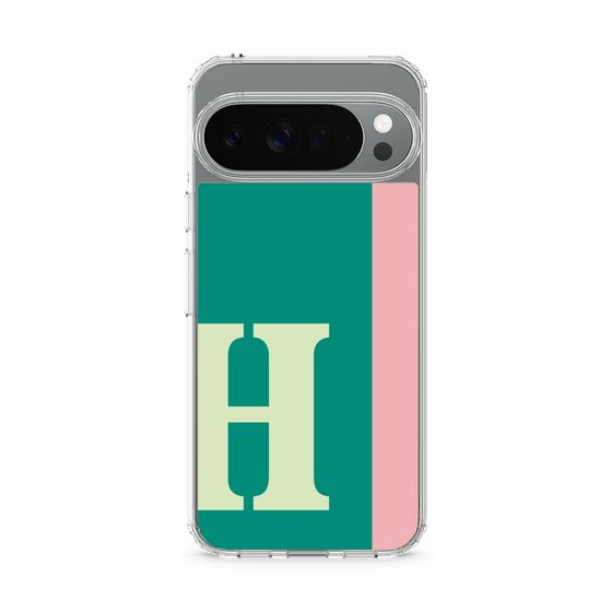 スリムプロテクションケース［ オリジナル - initial color line - H green ］