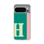 スリムプロテクションケース［ オリジナル - initial color line - H green ］