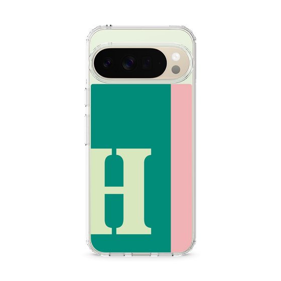 スリムプロテクションケース［ オリジナル - initial color line - H green ］