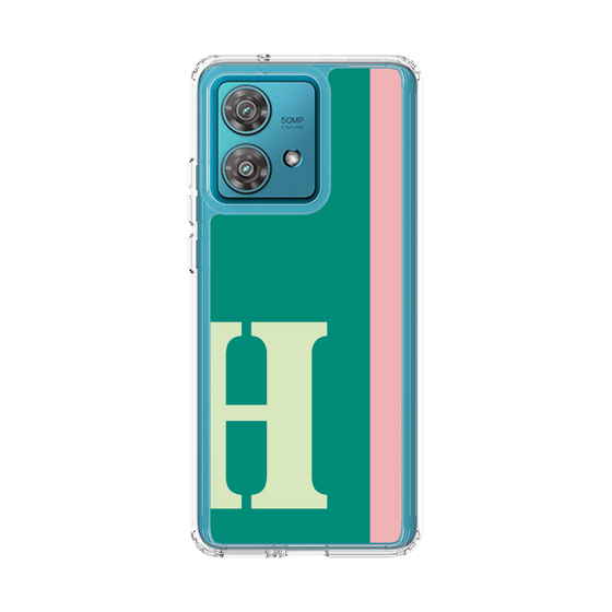 スリムプロテクションケース［ オリジナル - initial color line - H green ］