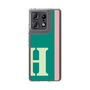 スリムプロテクションケース［ オリジナル - initial color line - H green ］
