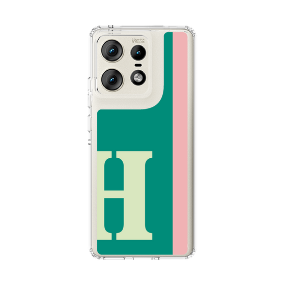 スリムプロテクションケース［ オリジナル - initial color line - H green ］