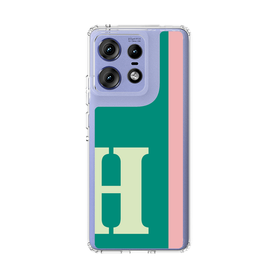 スリムプロテクションケース［ オリジナル - initial color line - H green ］