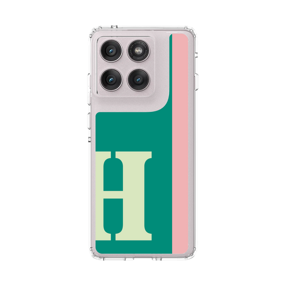 スリムプロテクションケース［ オリジナル - initial color line - H green ］