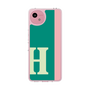 スリムプロテクションケース［ オリジナル - initial color line - H green ］