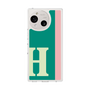 スリムプロテクションケース［ オリジナル - initial color line - H green ］