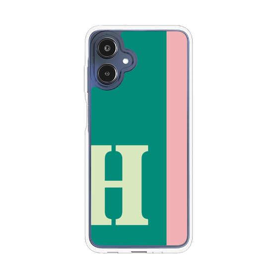 スリムプロテクションケース［ オリジナル - initial color line - H green ］