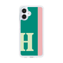 スリムプロテクションケース［ オリジナル - initial color line - H green ］
