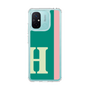 スリムプロテクションケース［ オリジナル - initial color line - H green ］