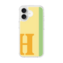 スリムプロテクションケース［ オリジナル - initial color line - H yellow ］