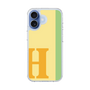 スリムプロテクションケース［ オリジナル - initial color line - H yellow ］