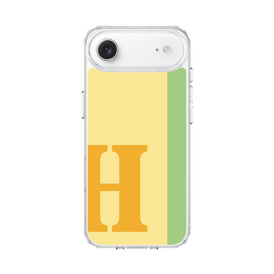 スリムプロテクションケース［ オリジナル - initial color line - H yellow ］