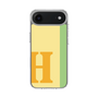 スリムプロテクションケース［ オリジナル - initial color line - H yellow ］