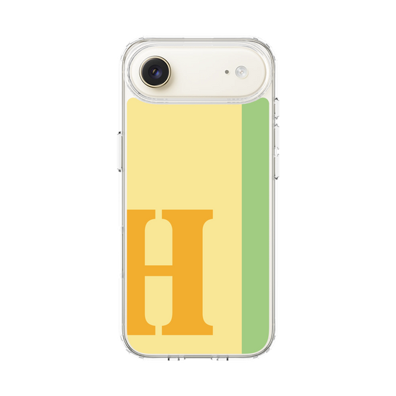 スリムプロテクションケース［ オリジナル - initial color line - H yellow ］