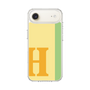 スリムプロテクションケース［ オリジナル - initial color line - H yellow ］