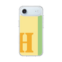スリムプロテクションケース［ オリジナル - initial color line - H yellow ］