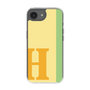 スリムプロテクションケース［ オリジナル - initial color line - H yellow ］
