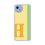 スリムプロテクションケース［ オリジナル - initial color line - H yellow ］