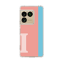 スリムプロテクションケース［ オリジナル - initial color line - I pink ］