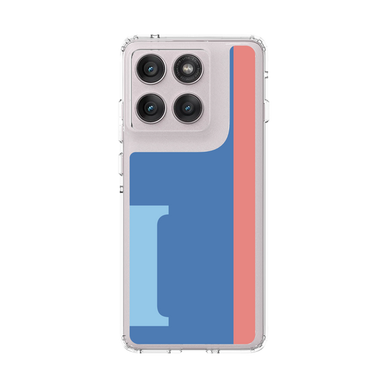 スリムプロテクションケース［ オリジナル - initial color line - I blue ］