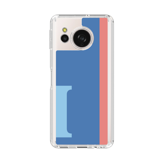 スリムプロテクションケース［ オリジナル - initial color line - I blue ］