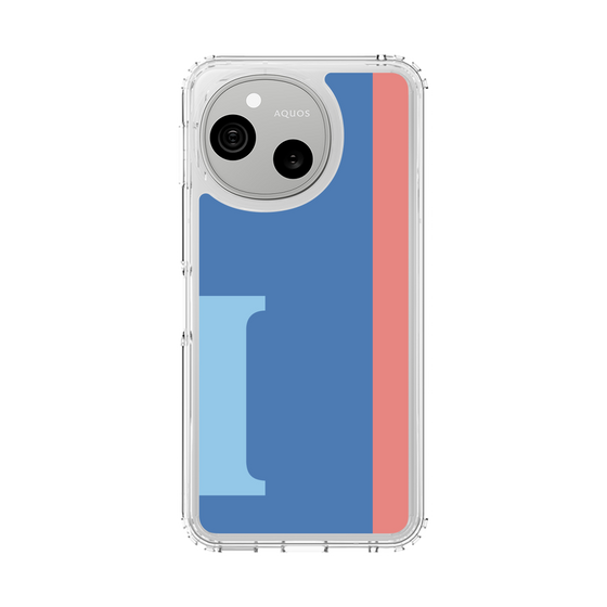 スリムプロテクションケース［ オリジナル - initial color line - I blue ］