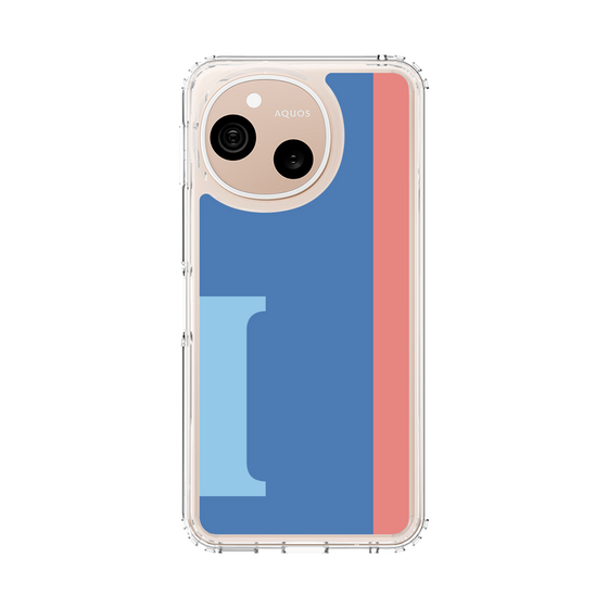 スリムプロテクションケース［ オリジナル - initial color line - I blue ］