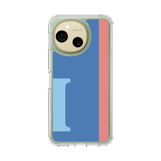 スリムプロテクションケース［ オリジナル - initial color line - I blue ］