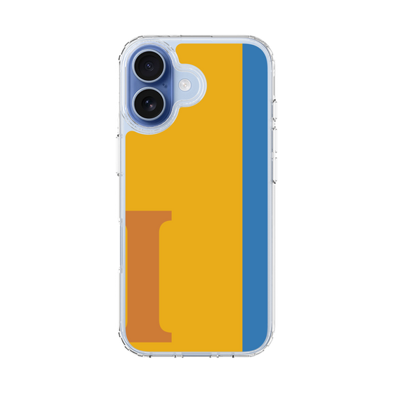 スリムプロテクションケース［ オリジナル - initial color line - I orange ］