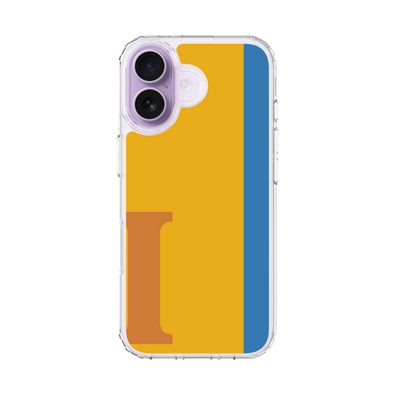 スリムプロテクションケース［ オリジナル - initial color line - I orange ］