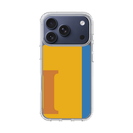 スリムプロテクションケース［ オリジナル - initial color line - I orange ］