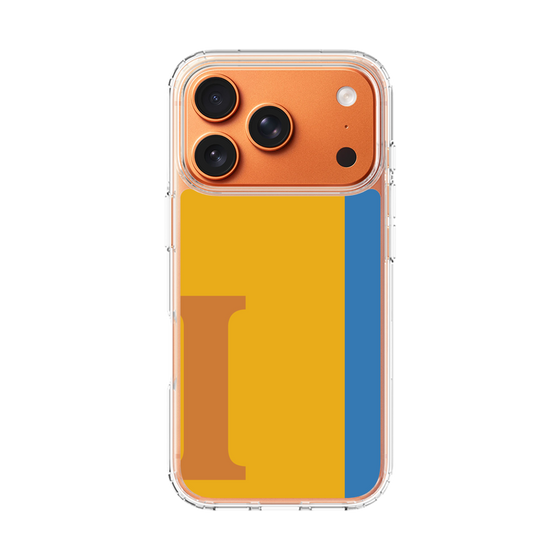 スリムプロテクションケース［ オリジナル - initial color line - I orange ］