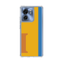 スリムプロテクションケース［ オリジナル - initial color line - I orange ］