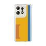 スリムプロテクションケース［ オリジナル - initial color line - I orange ］