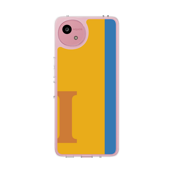 スリムプロテクションケース［ オリジナル - initial color line - I orange ］
