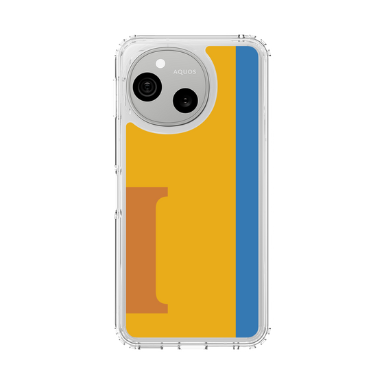 スリムプロテクションケース［ オリジナル - initial color line - I orange ］