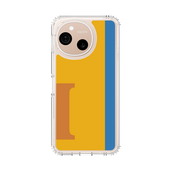 スリムプロテクションケース［ オリジナル - initial color line - I orange ］