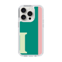 スリムプロテクションケース［ オリジナル - initial color line - I green ］