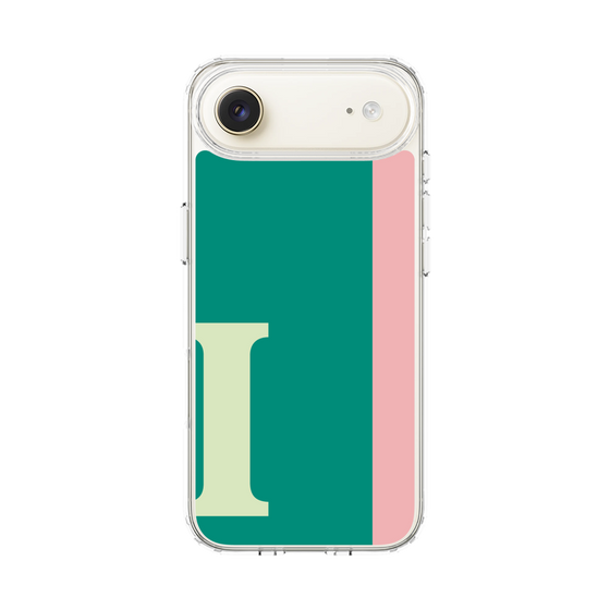 スリムプロテクションケース［ オリジナル - initial color line - I green ］