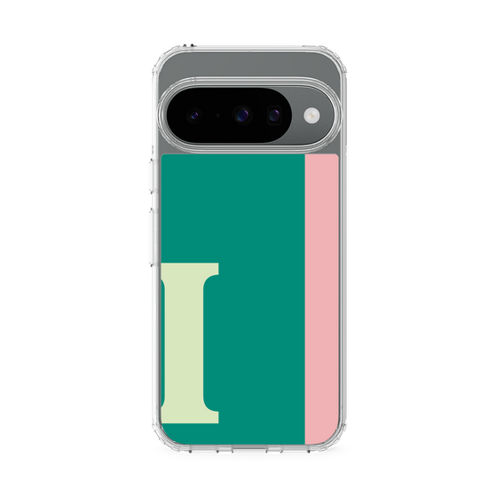 スリムプロテクションケース［ オリジナル - initial color line - I green ］