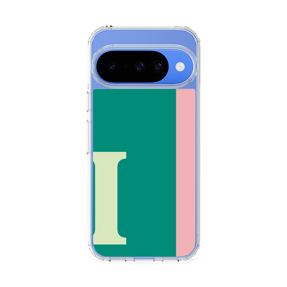 スリムプロテクションケース［ オリジナル - initial color line - I green ］