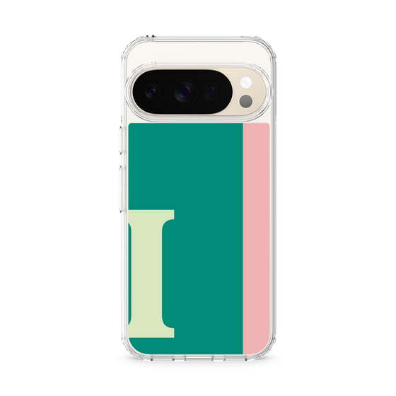 スリムプロテクションケース［ オリジナル - initial color line - I green ］