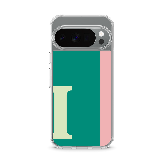 スリムプロテクションケース［ オリジナル - initial color line - I green ］