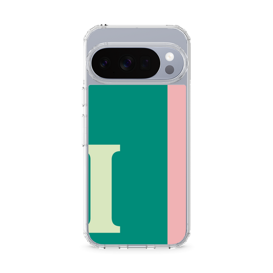 スリムプロテクションケース［ オリジナル - initial color line - I green ］