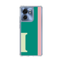 スリムプロテクションケース［ オリジナル - initial color line - I green ］