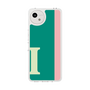 スリムプロテクションケース［ オリジナル - initial color line - I green ］