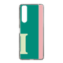 スリムプロテクションケース［ オリジナル - initial color line - I green ］
