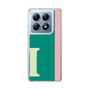 スリムプロテクションケース［ オリジナル - initial color line - I green ］