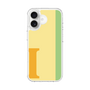 スリムプロテクションケース［ オリジナル - initial color line - I yellow ］